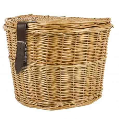 M Wave cykelkurv til side, brun, 39x26,5x29 cm