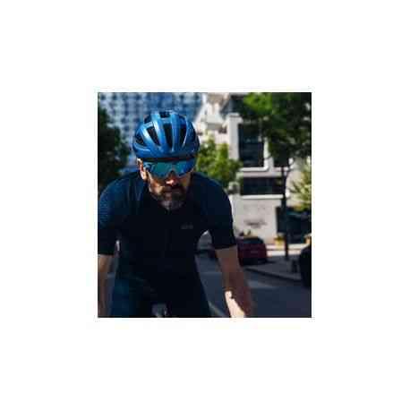 Abus Macator cykelhjelm i sort fløjl