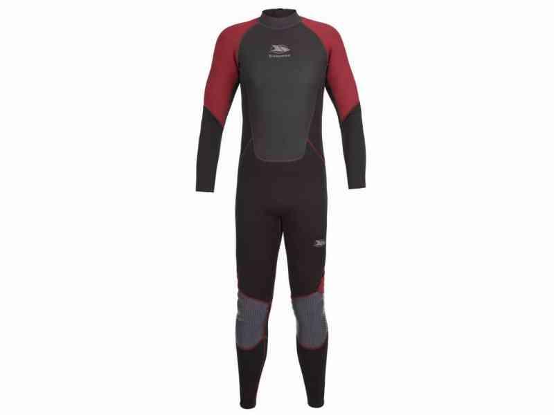 Trespass Nitrox - Lang Våddragt - 3mm Neopren - Sort/Merlot - Str. S