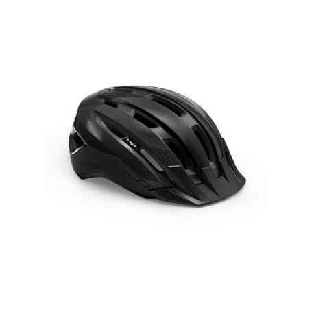 MET Hjelm Downtown Sort/Blank S/M (52-58 cm)