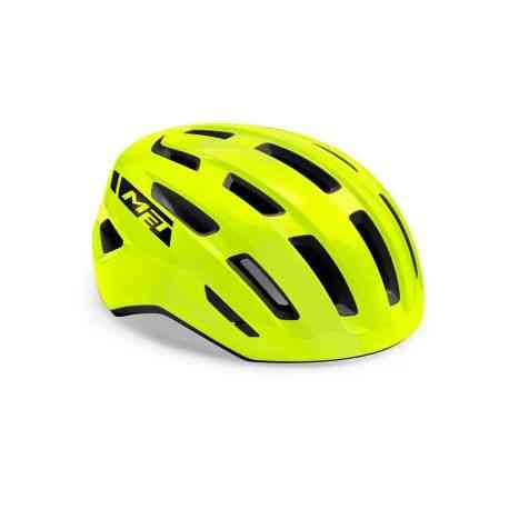 MET Hjelm Miles Sikkerhed Gul/Blank S/M (52-58 cm)