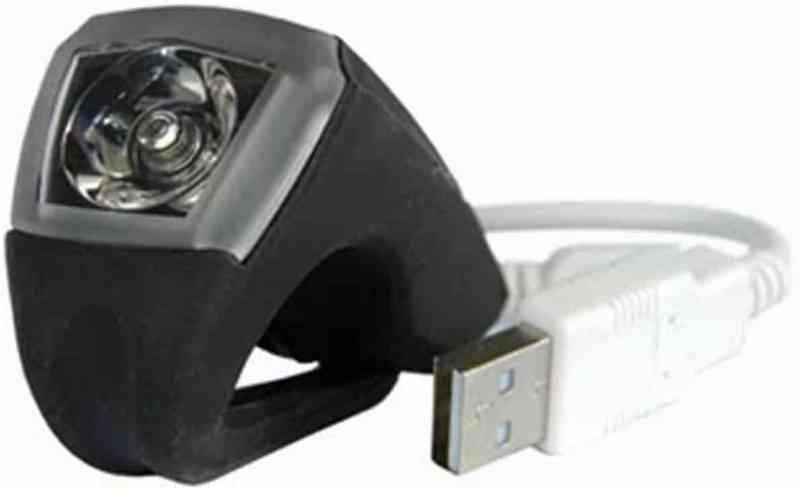 Forlygte til Mixbike 0,5 Watt med USB-tilslutning