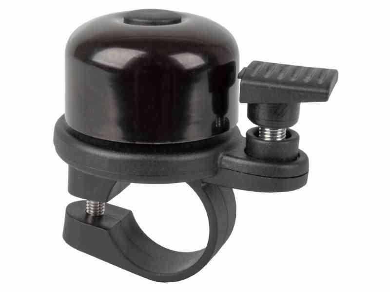 Airbell Ringeklokke med Airtag Plads - Sort 22 mm