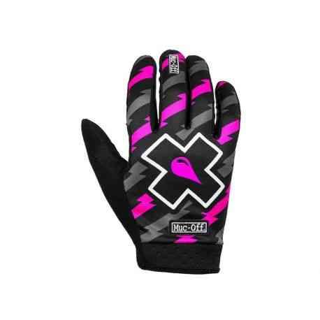 MUC-OFF MTB cykelhandsker i sort og pink
