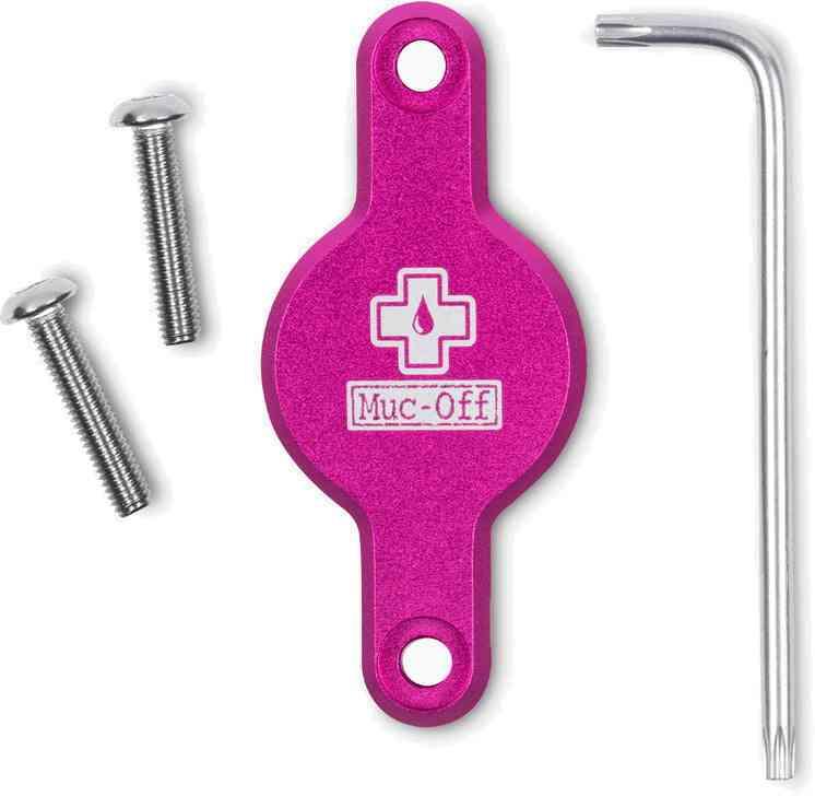 Muc-Off Airtag Holder - Sikkerhedsetui i Pink