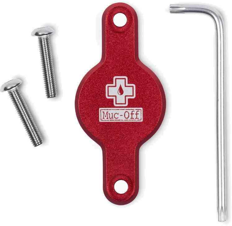 Muc-Off Airtag Holder - Sikkerhedsetui i Rød