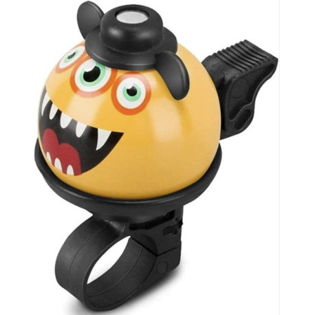 NG Sports ringeklokke med gult monsterdesign