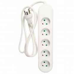 Nq Power 5-vejs stik med jord, 1,5m oplader