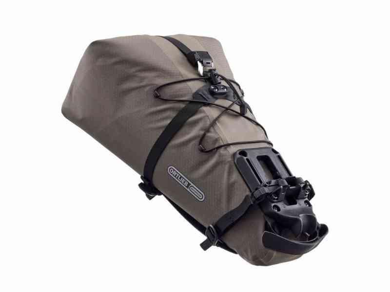 Ortlieb Sadeltaske Quick Release - 13 L - Mørk Sand