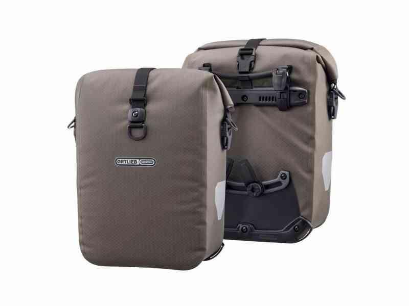 Ortlieb Gravel-Pack - 2x 12,5 L - QL2.1 - Mørk Sand