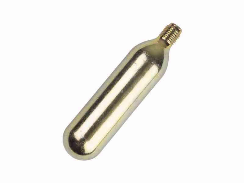 OnGear  - CO2 Patron - 16 gram - Med gevind - Til co2 cykelpumpe - Blank