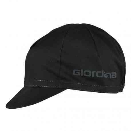 Giordana Kasket "Solid" i Sort - Klassisk Italiensk Stil