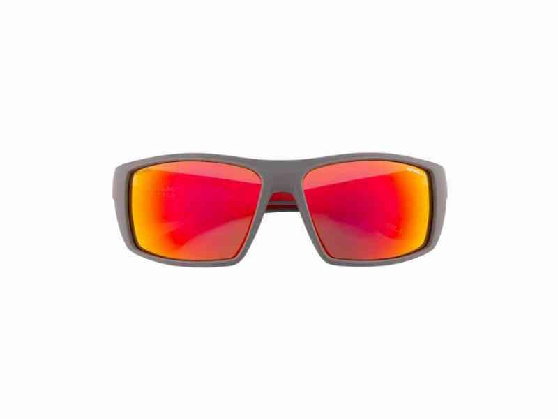O'NEILL 9019 Cykelbrille - Rød Spejl Linse, Mat Sort