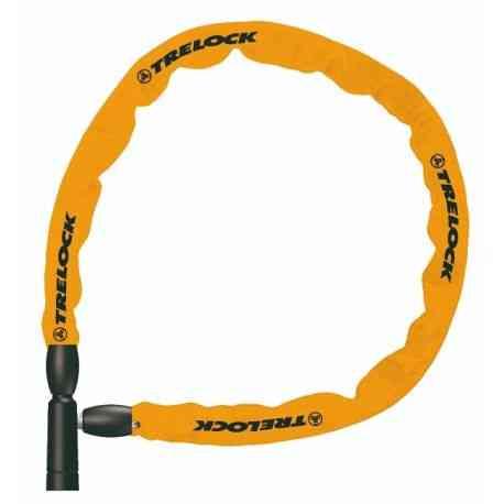 Trelock BC115 orange kædelås med nøgle 60cm/4mm
