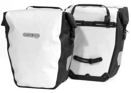 Ortlieb Back-Roller City cykeltasker - Hvid, 2 stk.