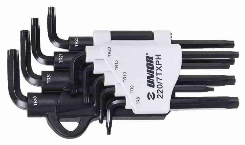 Unior Torx Nøglesæt (T8-T40) - 9 Stykker