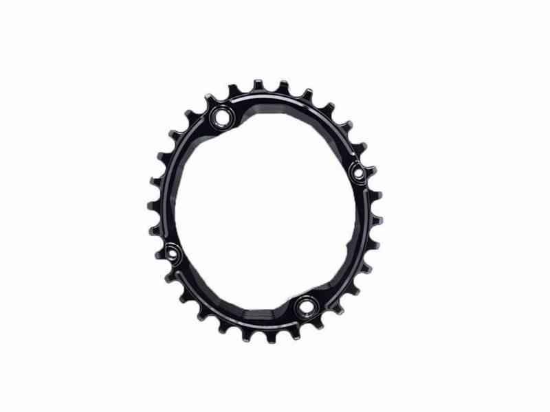 absoluteBLACK Oval klinge - SRAM 32T - Sort 104 mm