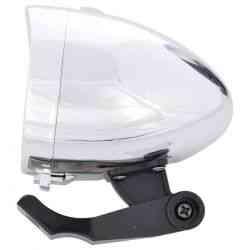 OXC UltraTorch Retro Cykellygte med 3 LED, Krom