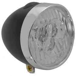 OXC UltraTorch Retro Cykellygte med 3 LED, Sort
