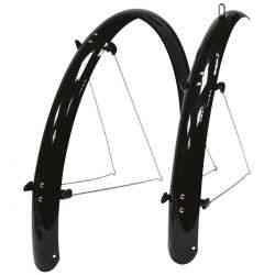 OXC Cykelskærm 28/700c Sort, 46mm med stiver