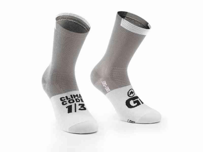 Assos GT C2 Cykelstrømper - Hockenheim Grey - Str. 0