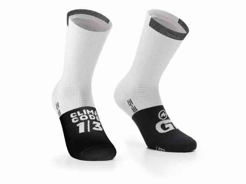 Assos GT C2 - Hvide cykelstrømper - Str. I