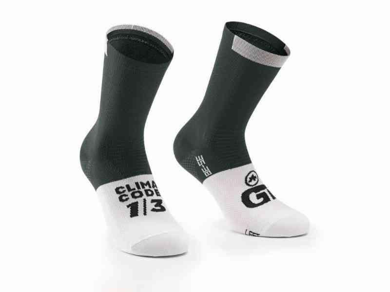 Assos GT C2 - Mørkegrøn Cykelstrømper - Str. 0