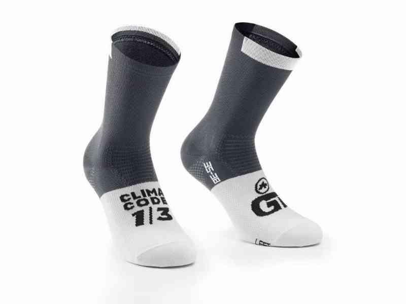Assos GT C2 - Cykelstrømper - Mørkegrå - Str. 0