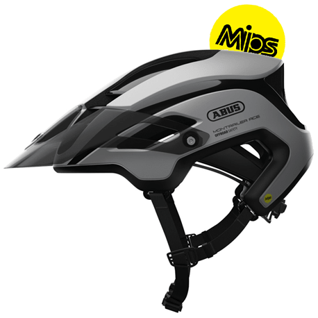 Abus Polar Hvid Montrailer ACE Mips Cykelhjelm