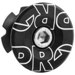 PRO Gap Cap Alu Styrfitting Sort 1 1/8"