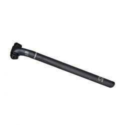 PRO Sadelpind Discover Sort 31.6mm/20mm karbon/Dyneema