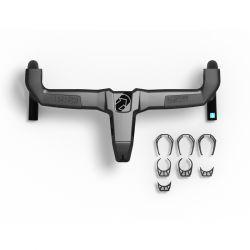 PRO Vibe Evo Styr med Spacer Sort 125mm/38cm Carbon
