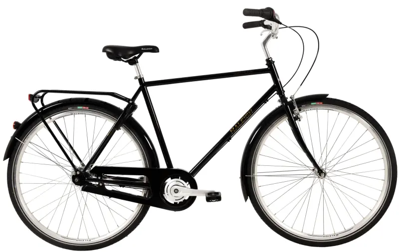 Raleigh Darlington Herrecykel 7g 2023 - Sort Stilfuld Model