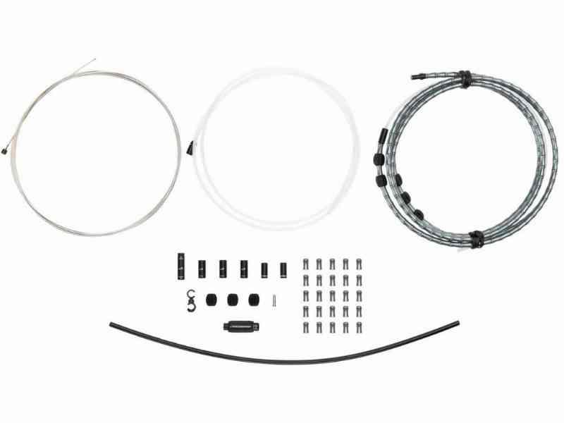 Jagwire Elite Link Gearkabelsæt til Road/MTB - Grå