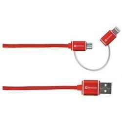 RØD 2i1 Micro USB & Lightning Kabel - Opladning