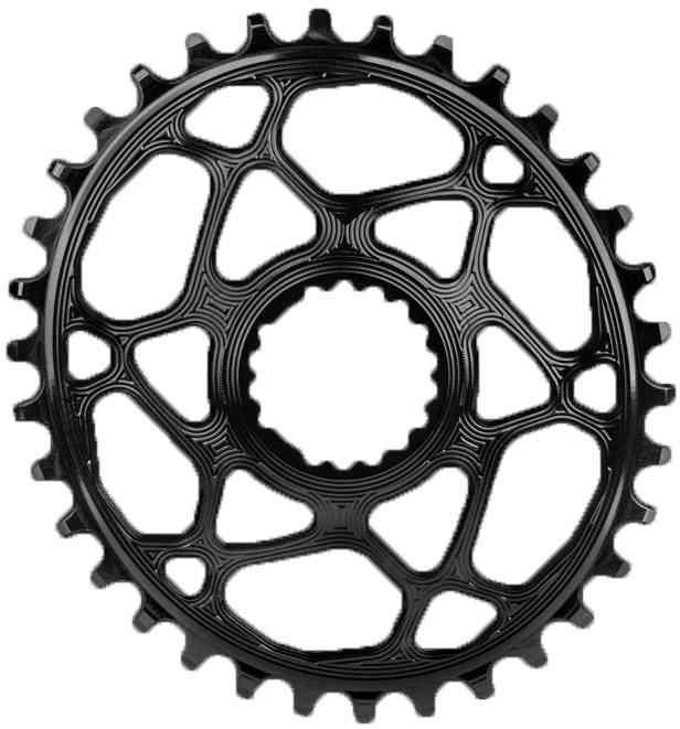 AbsoluteBlack 34T Kædeskive - Oval Singlespeed - Sort