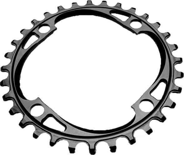 AbsoluteBlack Kædeskive Singlespeed 26T Ø64 mm - Sort