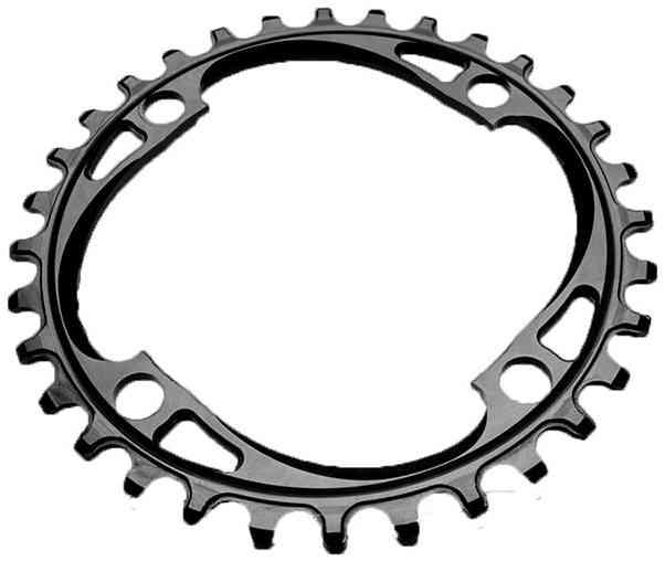 AbsoluteBlack Kædehjul Singlespeed 36T Ø104 mm - Sort