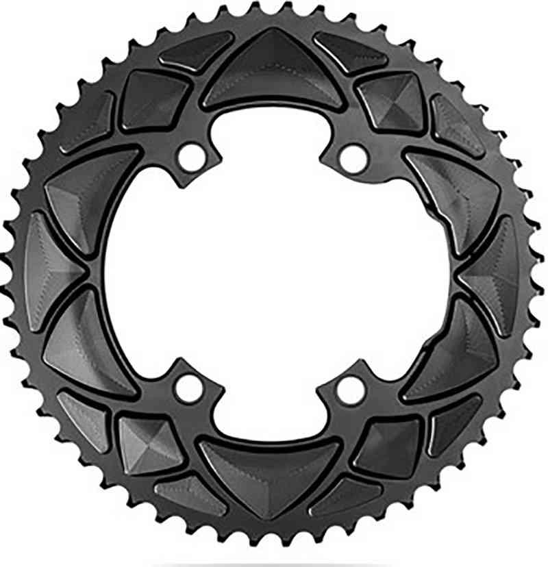AbsoluteBlack Kædetræk - 52T Ø110 mm (Shimano) - Grå