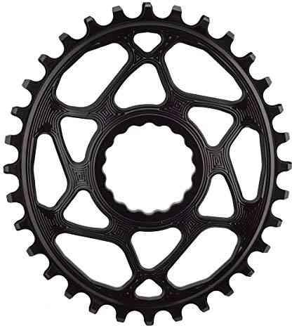 AbsoluteBlack 36T Oval Kædehjul til Singlespeed - Sort