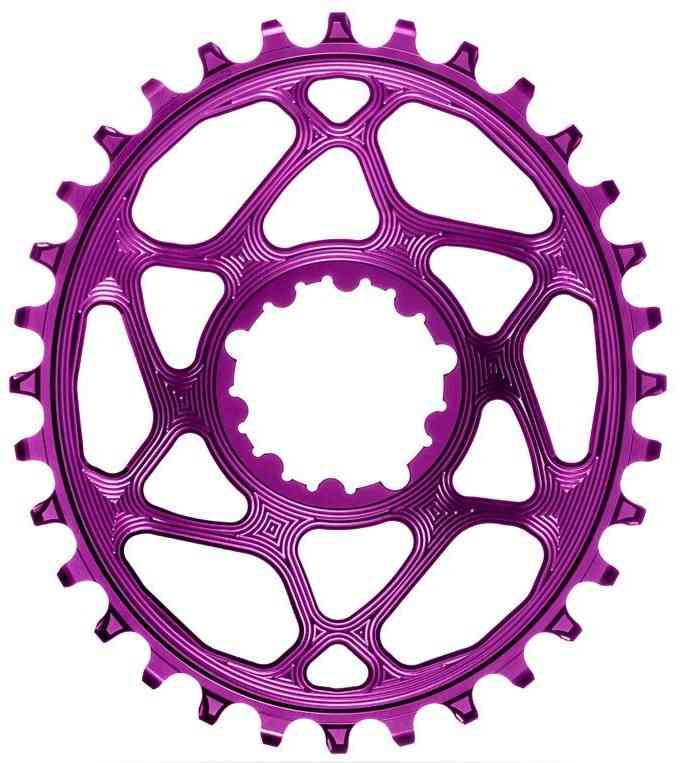 AbsoluteBlack Klinge 34T - Oval - SRAM (Boost) - Lilla
