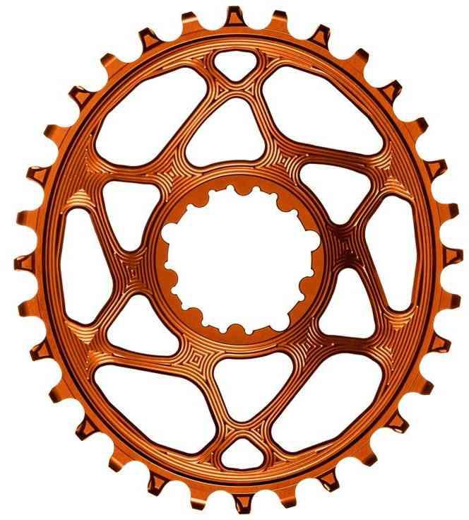 AbsoluteBlack Kædehjul 36T Oval - SRAM Boost - Orange