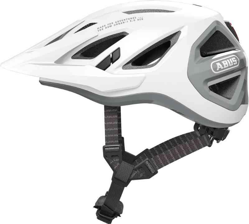 Abus Urban-I 3.0 ACE m. LED lys - Hvid (DK)