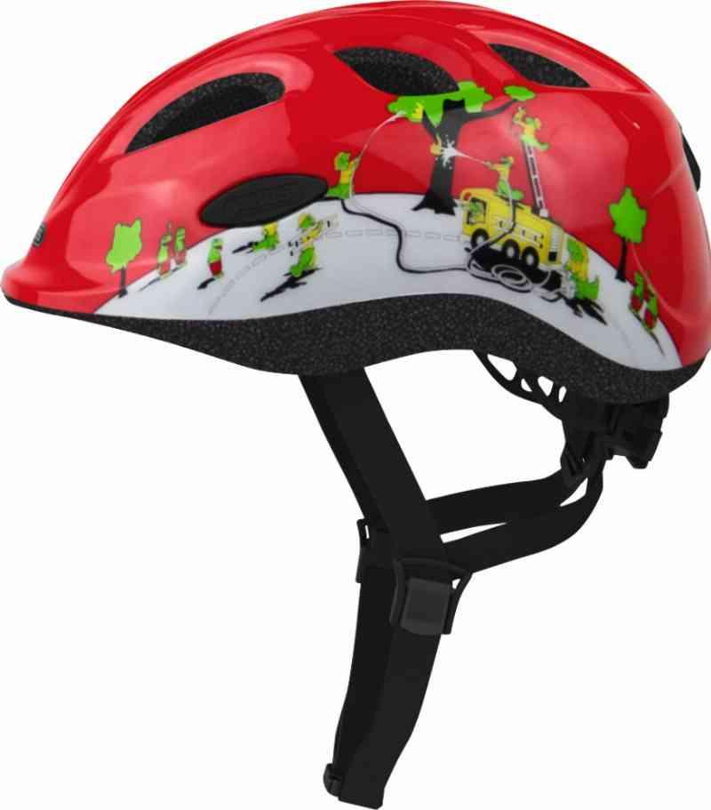 Abus Smiley Cykelhjelm - Rød