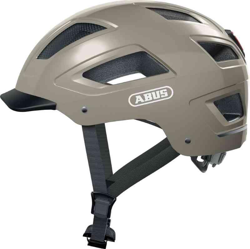 Abus Hyban 2.0 cykelhjelm med LED - Grå