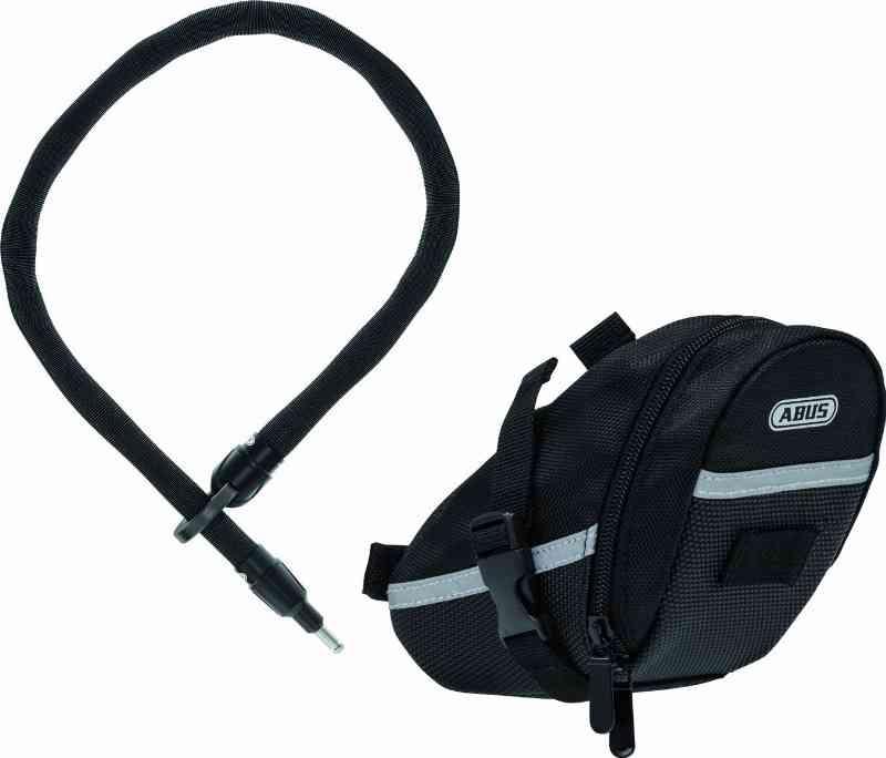 Abus IVY Kæde 6/100cm til ringlås - Sort taske