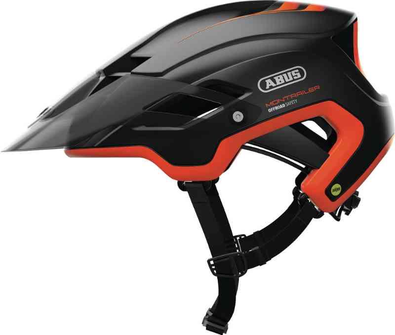 Abus Montrailer - Sort og Orange Cykelhjelm