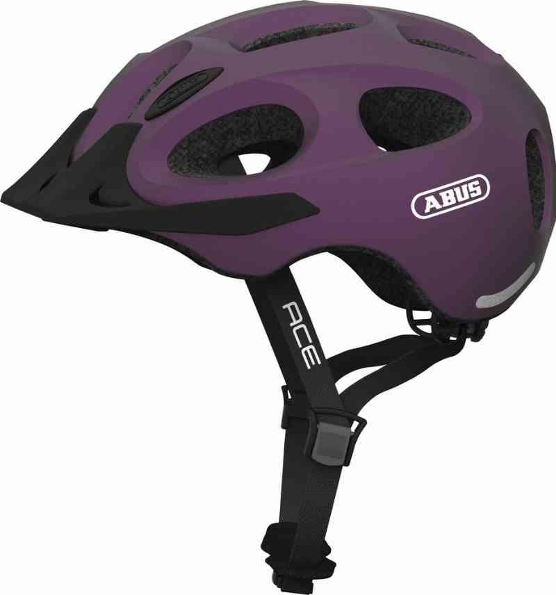 Abus Youn-I ACE cykelhjelm m. LED - Lilla
