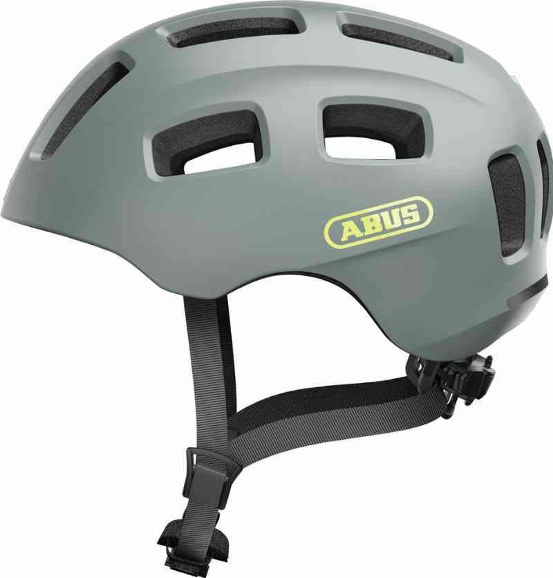 Abus Youn-I 2.0 Cykelhjelm med LED - Grå