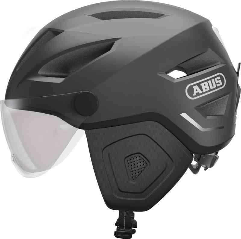 Abus Pedelec 2.0 ACE med LED - Titan (elcykelhjelm)